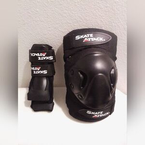 Brand New Skate Attack Knee & Wrist Guards - Size Large